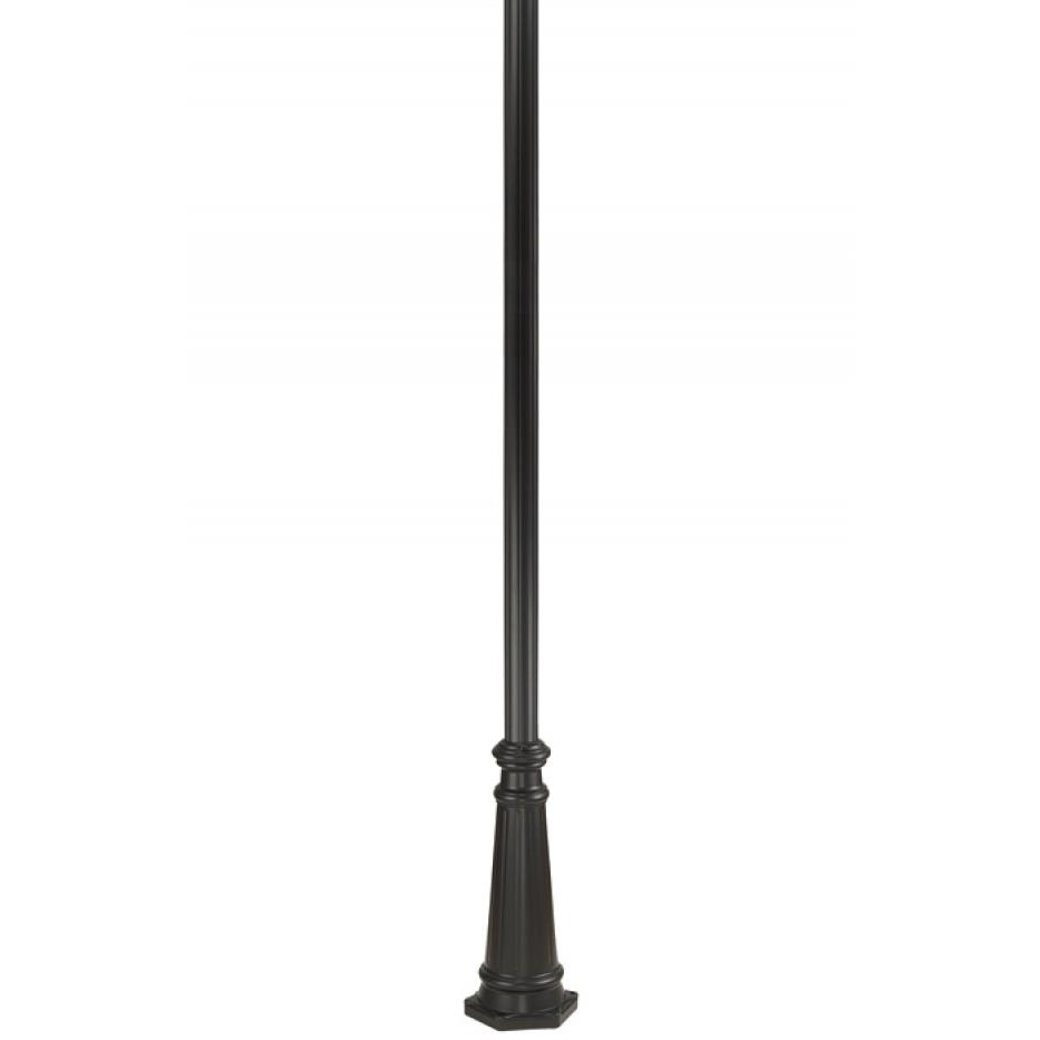 Wave Lighting C6P2-BK Commercial Lamp Post in Black